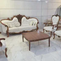 مبلمان،مبل راحتی مینیمال سفید کد 2