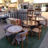 ناهارخوری چوب روس|میز و صندلی غذاخوری|دورود, |دیوار