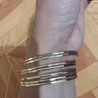 النگو با آبکاری طلا با کارت گارانتی مادام العمر