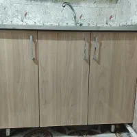 کابینت ظرفشویی همراه با سینک وشیر|مصالح و تجهیزات ساختمان|تبریز, |دیوار