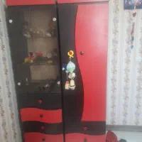 کمد لباس سالم  ویترین تعدادی کشو