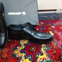 کفش نوین چرم زیره رویه تمام چرم سایز 43