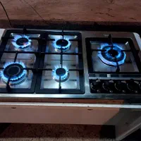 اجاق گاز صفحه ای استیل مارک توربو لان
