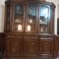 بوفه چوب ازجنس راش دوتکه تمیزوسالم