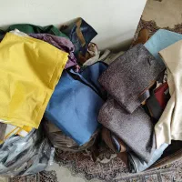 لوازم خیاطی پارچه مبل کیلویی۵۰نوچرخ راسته فروش فور