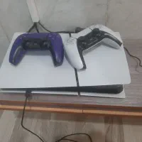 PS5 slim در حد نو دو دسته همراه با کیف و ۹تا بازی