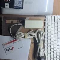 لپتاپ ایسوس سبک باتری سالم با جعبه ssd 480