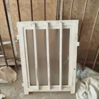 پنجره آهنی 70*80 درب سرویس و حفاظ نرده آهنی