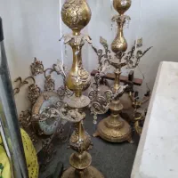 آباژور تمام برنزی سنگین|لوستر و چراغ آویز|همدان, |دیوار