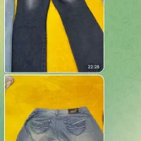 دوتا شلوار لی درحدنو فری سایز تا ۴۸|لباس|تهران, بلورسازی|دیوار