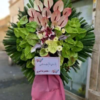 سایز۲.۷۰خدمات تاج گل نمایشگاهی مدرن تبریکی باارسال