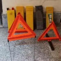 تابلو خطر مثلثی کمپ و احتیاط