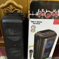 اسپیکر بلوتوثی قابل حمل حرفه‌ای Sing-e ZQS-6227،