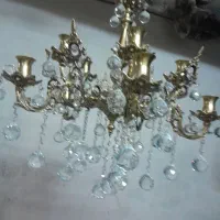 لوستر برنجی|لوستر و چراغ آویز|اراک, |دیوار