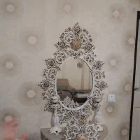 آینه شمعدان در حد نو