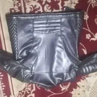 کاپشن چرم مصنوعی نو|لباس|نجفآباد, صالح آباد|دیوار