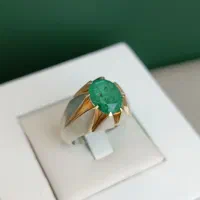 انگشتر زمرد طبیعی