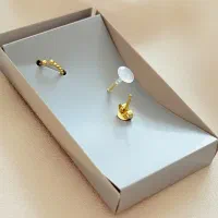 ایرکاف نقره و پرسینگ با روکش طلا|بدلیجات|قم, ارم|دیوار