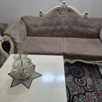 مبل کلاسیک ۷نفره سالم|مبلمان خانگی و میز عسلی|تهران, علی‌آباد|دیوار