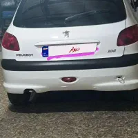 پژو 206 سفید مدل 99 114.000 کارکرد|خودرو سواری و وانت|کرج, آق تپه|دیوار