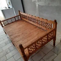 تخت سنتی بخاری اجاق گاز صحفه ای صندلی ۲ عدد