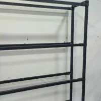 قفسه 4 طبقه قوطی فلزی مشکی