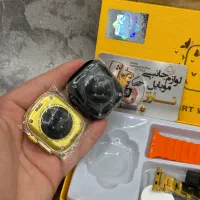 ساعت هوشمند اپل واچ طلایی و مشکی با بند استیل|ساعت|کرج, گلشهر|دیوار