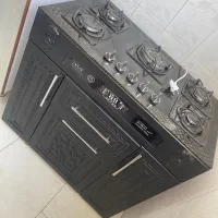اجاق گاز پنج شعله طرح فر|اجاق گاز و لوازم برقی پخت‌وپز|بیرجند, |دیوار