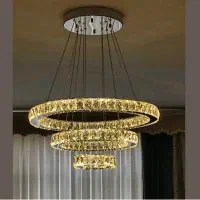 لوستر الماس. کهکشانی دایره کد ۶۰۰ .AC light|لوستر و چراغ آویز|تهران, سنگلج (شاپور)|دیوار