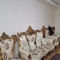 مبل سلطنتی چوب راش نو ۹ نفر|مبلمان خانگی و میز عسلی|پارسآباد, |دیوار