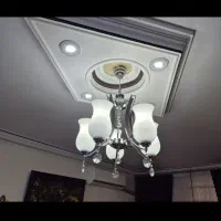 لوستر کاملا سالم و نو|لوستر و چراغ آویز|قزوین, |دیوار