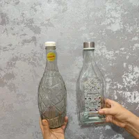 بطری آب شیشه ای