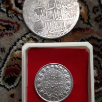 سکه خطی رضاشاه ضرب یک|کلکسیون سکه، تمبر، اسکناس|تهران, آبشار تهران|دیوار