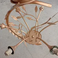 لوستر فلزی|لوستر و چراغ آویز|خوی, |دیوار