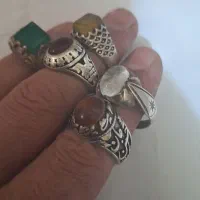 5 عدد انگشتر  نقره 925|جواهرات|تهران, سهروردی|دیوار