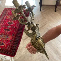 لوستر و دیوارکوب برنجی