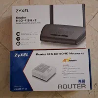 مودم و روتر زایکسل مدل P-650R-T1 V3 و NBG-418N v2|مودم و تجهیزات شبکه|تهران, سوهانک|دیوار