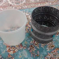 ست دکوری خاص ساعت دیواری طرح نقره و نگین فیروزه ای|ساعت دیواری و تزئینی|پردیس, فاز ۱۱|دیوار