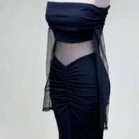 لباس ماکسی کاملا مشابه عکس