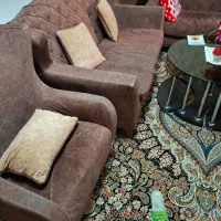 مبل راحتی|مبلمان خانگی و میز عسلی|اهواز, سپیدار|دیوار