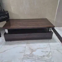 میز جلومبلی ۳ عدد مشکی و قهوه ای  هر کدام ۲ تومن|مبلمان خانگی و میز عسلی|قائم‌شهر, |دیوار