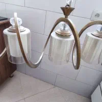 لوستر سه حبابی آشپزخانه یا اتاق خواب