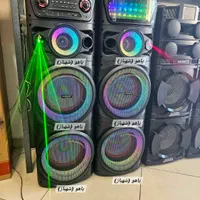 اسپیکر باند سیستم صوتی آرگون لیزری ۱۲۶۹ شرایط ۸ماه|سیستم صوتی خانگی|تبریز, |دیوار