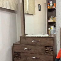 تخت و کمد و آینه|تخت و سرویس خواب|مشهد, سناباد|دیوار