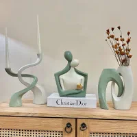 دکوری زوج عاشق مینیمال|مجسمه، تندیس، ماکت|کیش, |دیوار