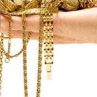 طلای دسته دوم وشکسته ۱۸۰گرم