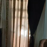 پرده ضخیم مخمل عرض ۲/۸۰   ارتفاع ۲/۸۰|پرده، رانر، رومیزی|اصفهان, کوی امیریه|دیوار