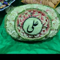 حکاکی هندوانه|خدمات پذیرایی، مراسم|زاهدان, |دیوار