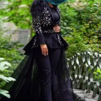 کت و شلوار ۴تیکه از مزون شقایق تفرشی