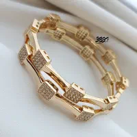 دستبندالنگویی مشابه طلا|بدلیجات|قم, ارم|دیوار